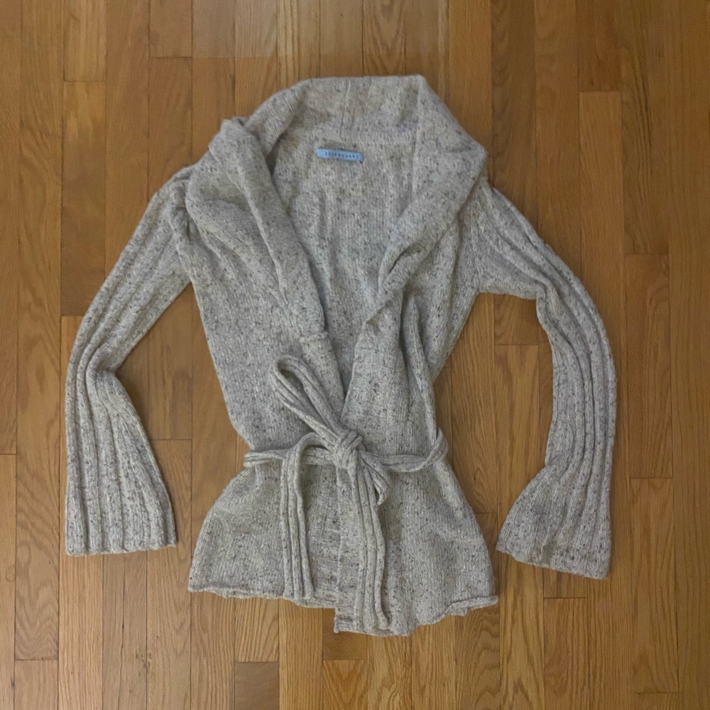 Lily McNeal Wool wrap sweater